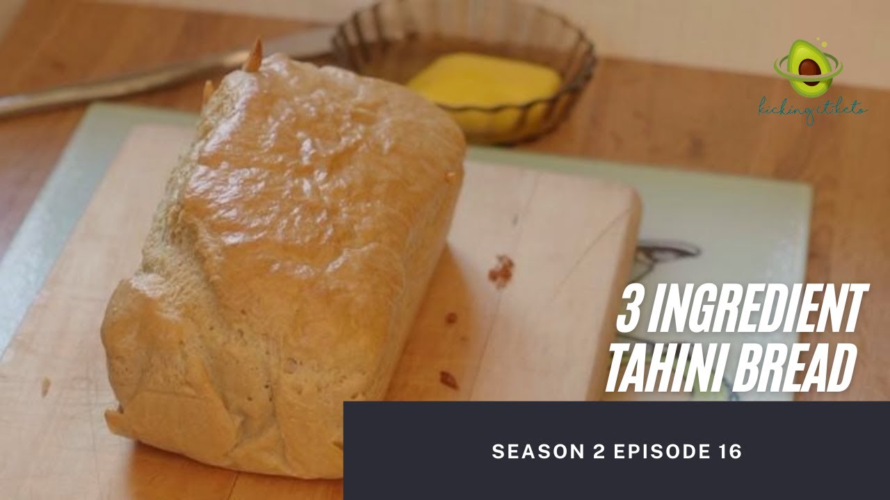 3 Ingredient Tahini Bread - Keto-Friendly Bread Recipe