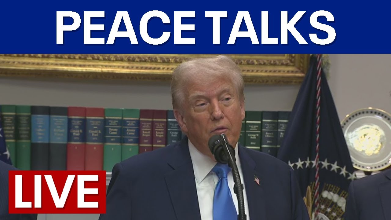 LIVE I Trump hosting Congo, Rwanda leaders for peace talks to end war