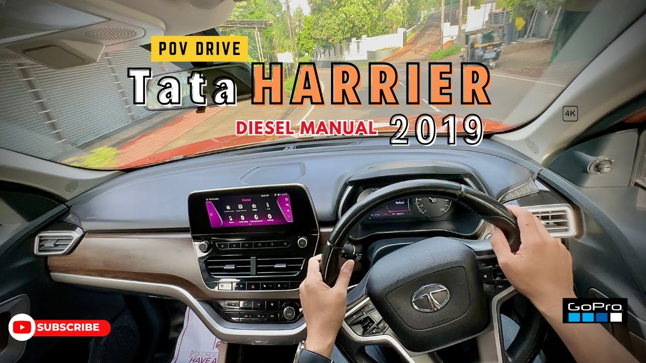 TATA HARRIER XZ | Diesel Manual | POV TEST DRIVE | Narrow Road Drive | Best SUV from Tata | Jonnxoo