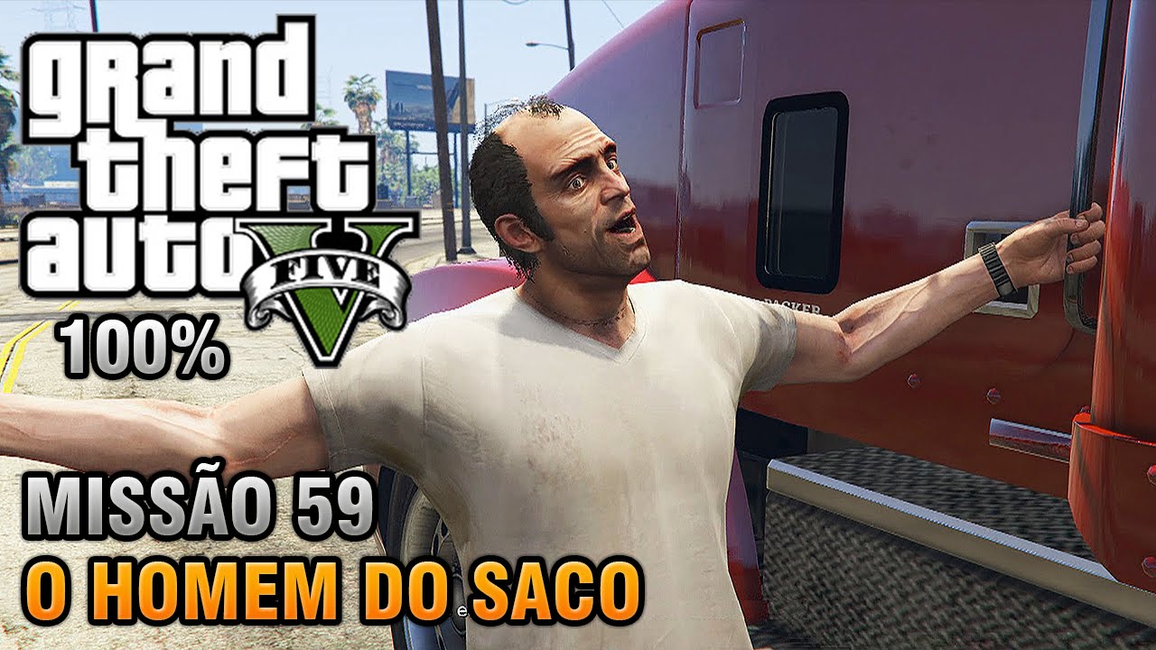 GTA V — Миссия 59 — Человек-мешок (100% прохождение на золото)