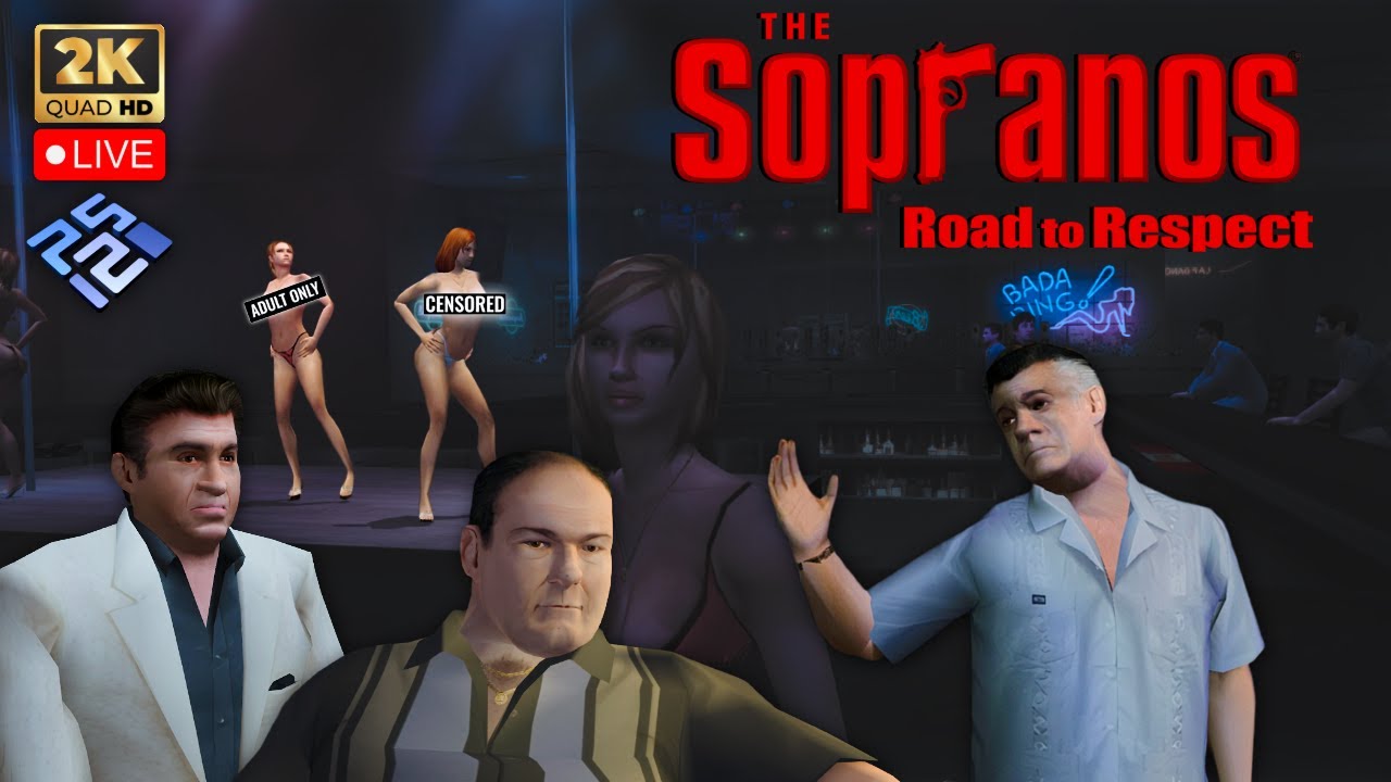 The Sopranos: Road to Respect🔴LIVE Gameplay #tbt (PCSX2) 1080p