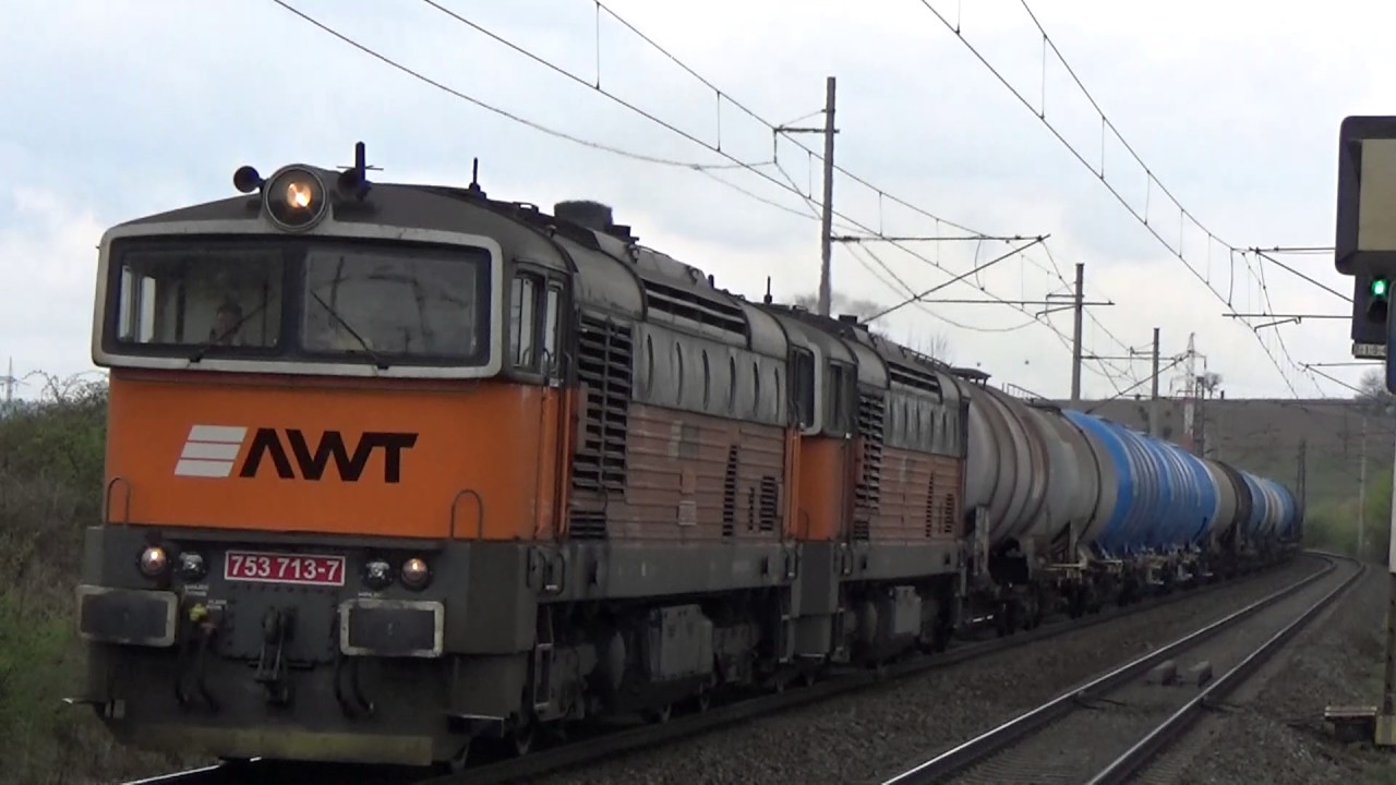 Vlaky Osek nad Bečvou 8.4.2017