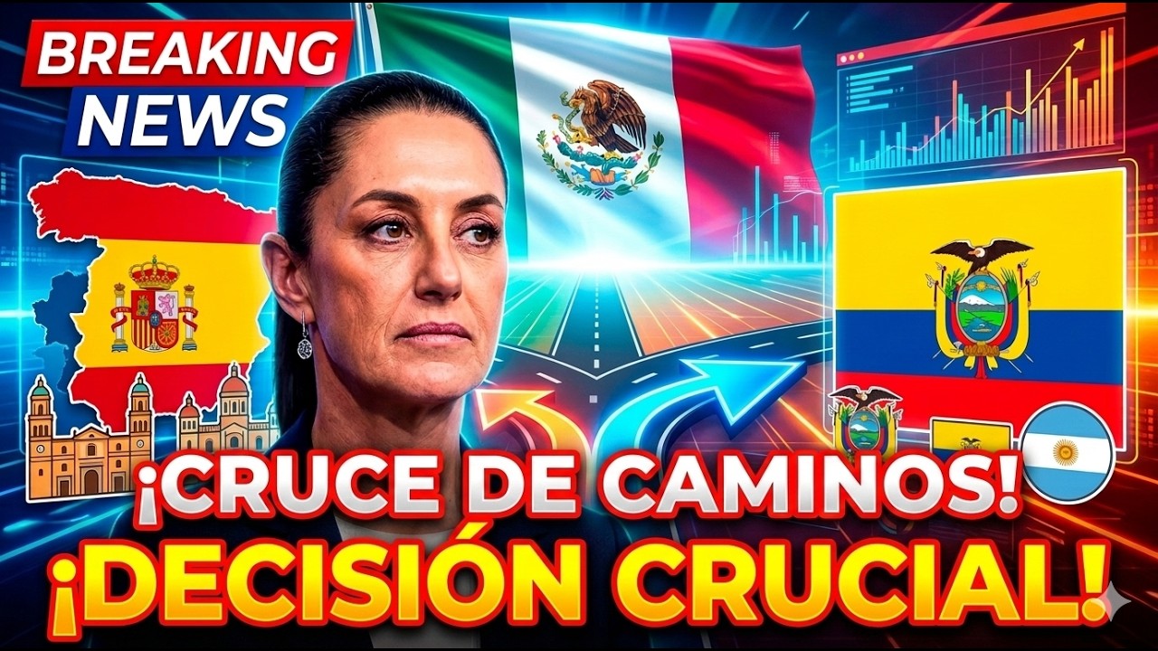 Sheinbaum en la encrucijada: ¿España, Ecuador o un nuevo rumbo para México?