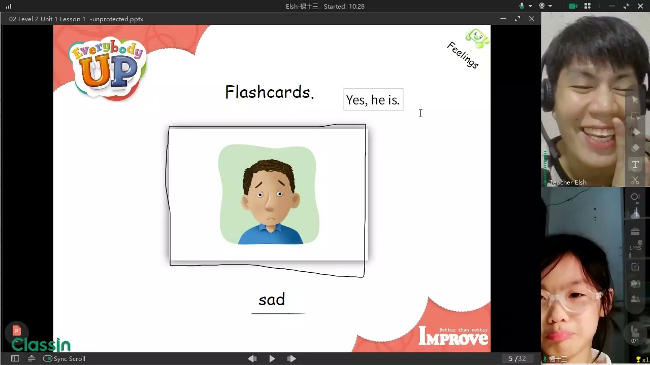 ACTUAL ESL CLASS USING CLASSIN (Elsh 楊十三 20251017 195908)
