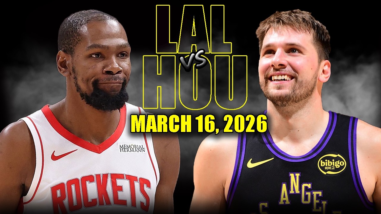Los Angeles Lakers vs Houston Rockets Full Game Highlights – March 16, 2026 | NBA Season