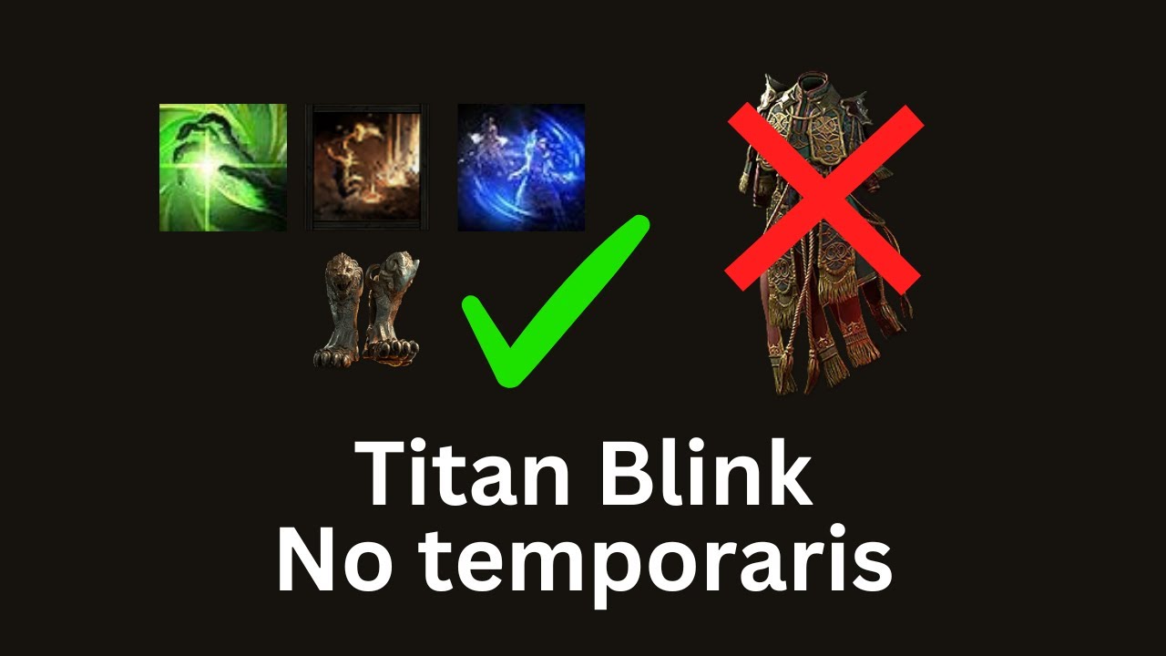 ไททั่นถังน้ำแข็ง(งบน้อย) - Titan Blink (no temporaris robe)