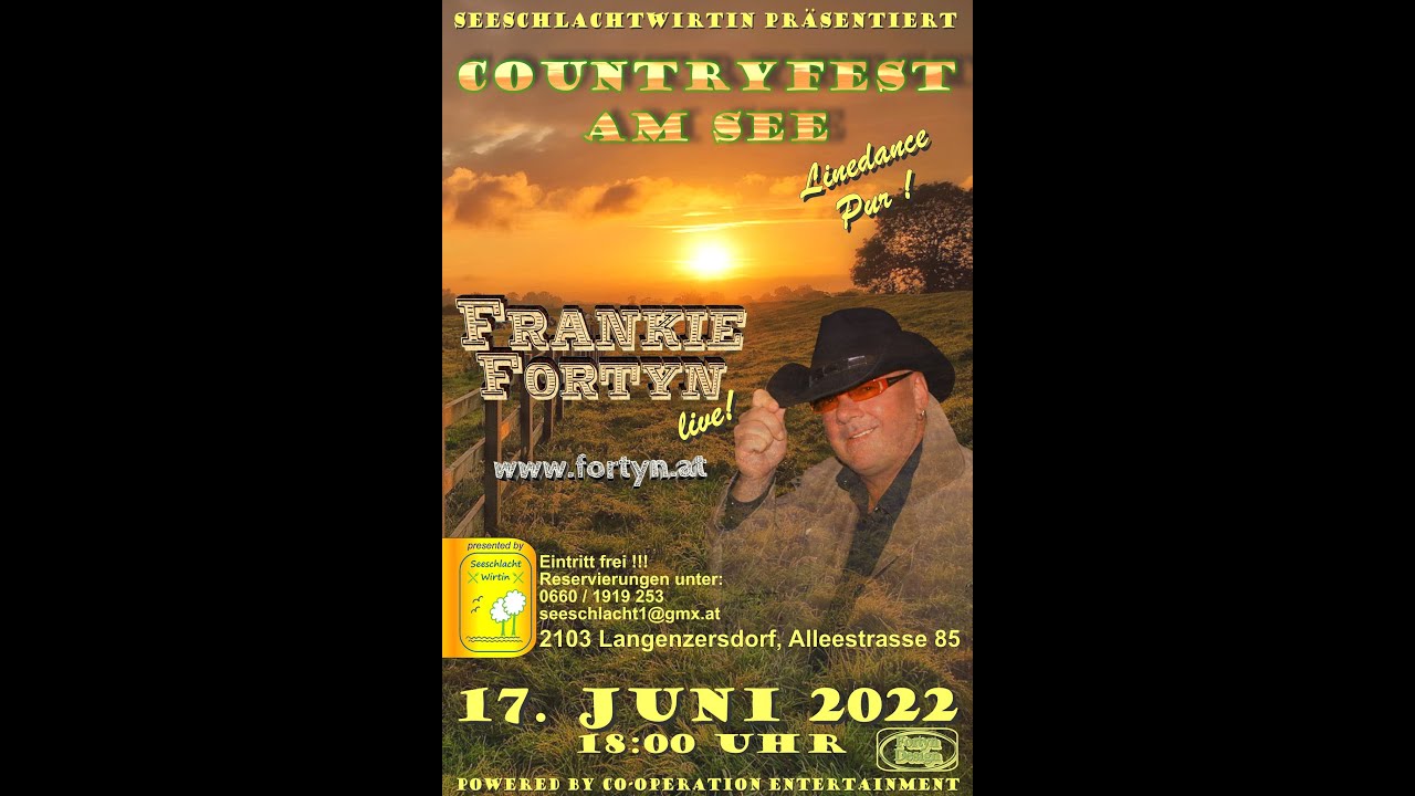 Frankie Fortyn LIVE - Countryfest am See