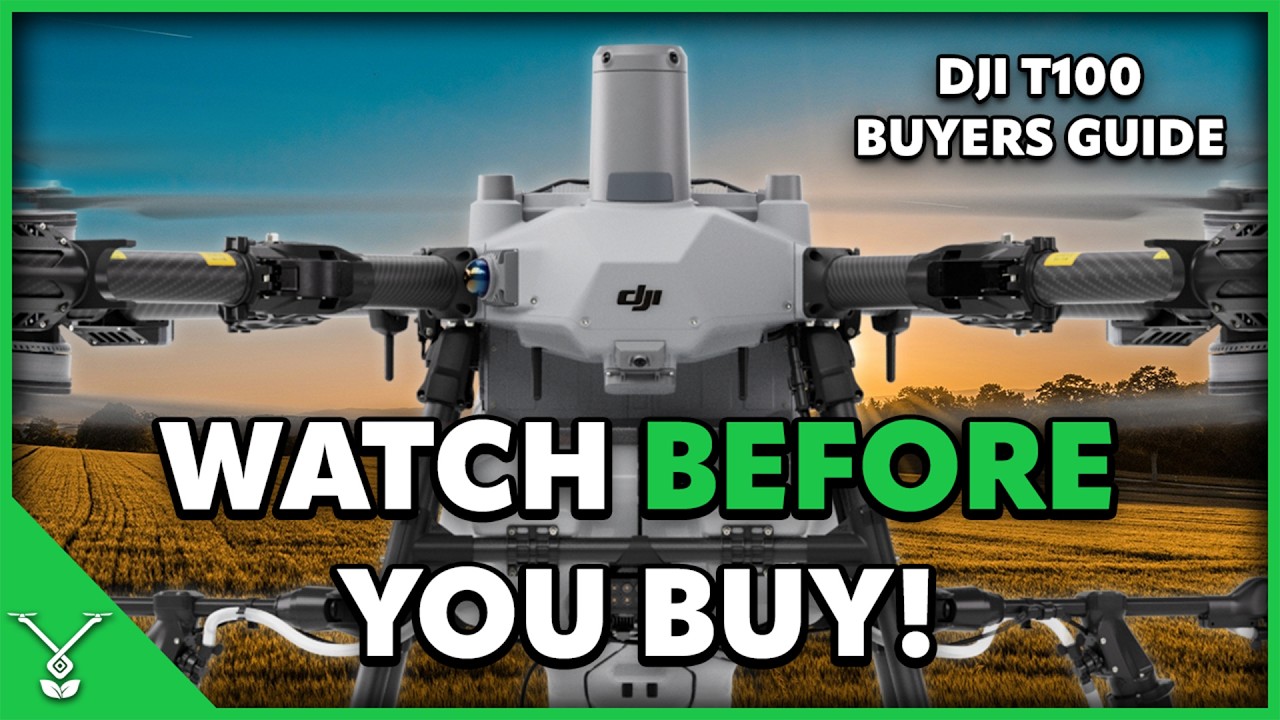Какой комплект DJI Agras T100 вам следует купить? Полное руководство покупателя.