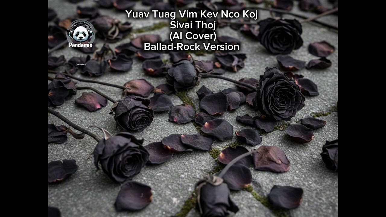 Yuav Tuag Vim Kev Nco Koj - Sivai Thoj (AI Cover) Ballad-Rock Version 
