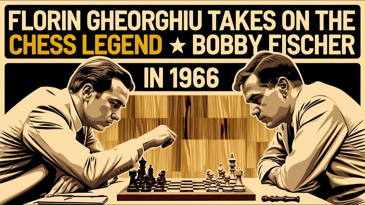 Флорин Георгиу встречается с легендой шахмат Бобби Фишером в 1966 году