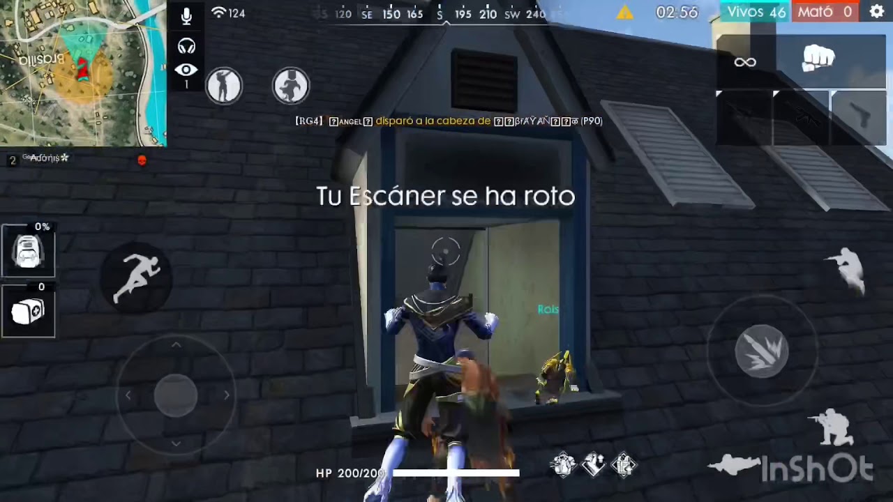 Muertes Ah Golpes FREE FIRE !  Con 