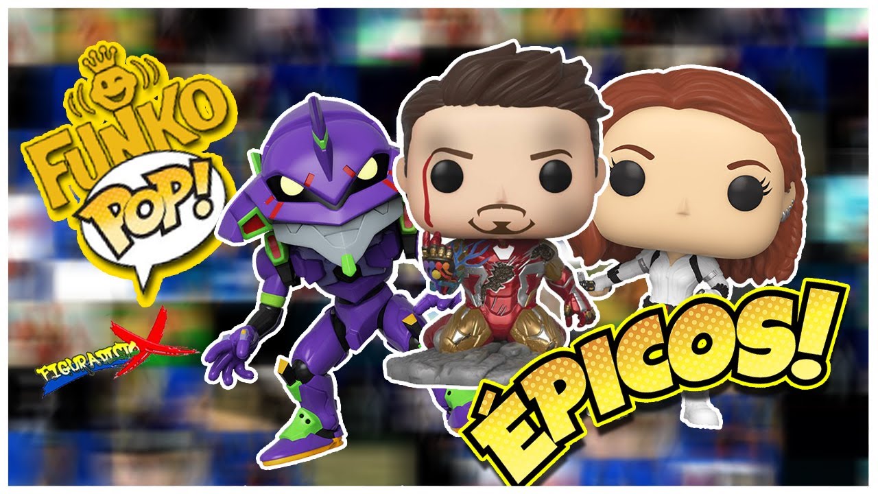 NUEVOS FUNKO POP 2020 MARVEL Avengers Black Widow Evangelion FigurAdictoX