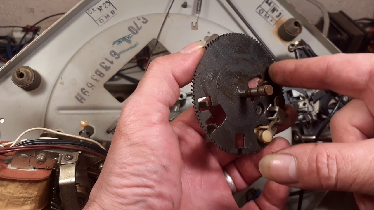 COMO HACERLE MANTENIMIENTO A UNA BANDEJA CAMBIADOR VM WINCOFON S-326 ARGENTINA 1970 TUTORIAL