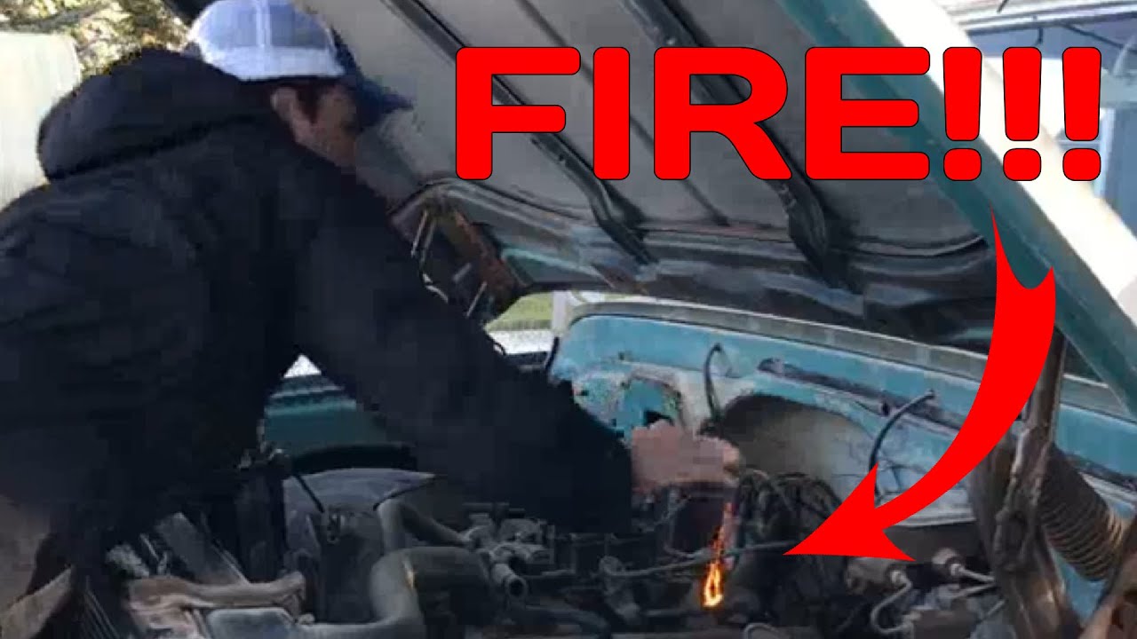 I Caught My Truck on FIRE! (Accidentally)