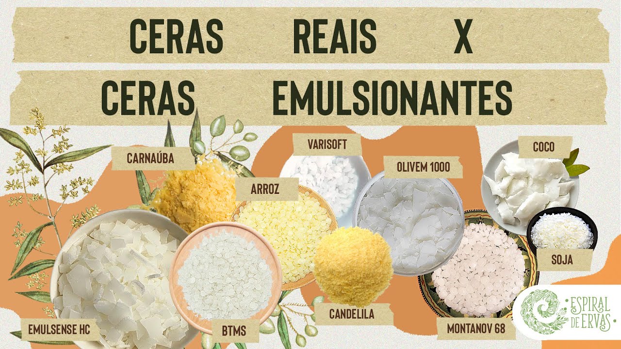 Qual a diferença entre CERA REAL e CERA EMULSIONANTE?