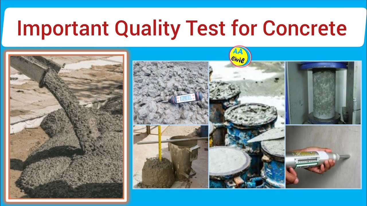 Important Quality Test For Concrete | All Concrete Testing | All About Civil Engineer