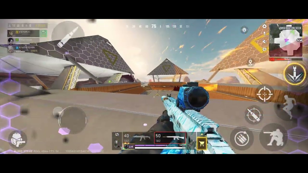 Blood Strike Rank Gameplay..On The Edge Of Your Seat Type Match