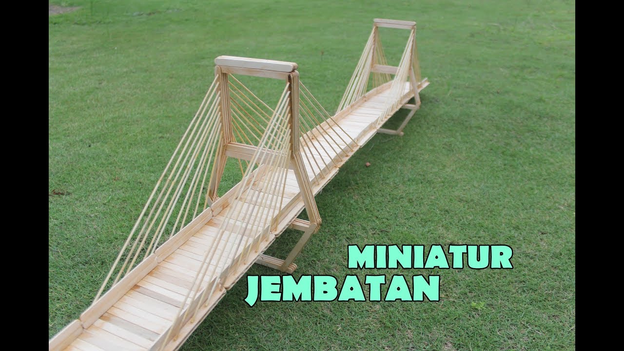 MINIATUR JEMBATAN STIK ES