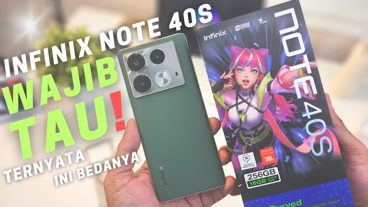 TERNYATA BEGINI BEDANYA INFINIX NOTE 40S VS INFINIX NOTE 40 BASIC & PRO SERTA RACING EDITION