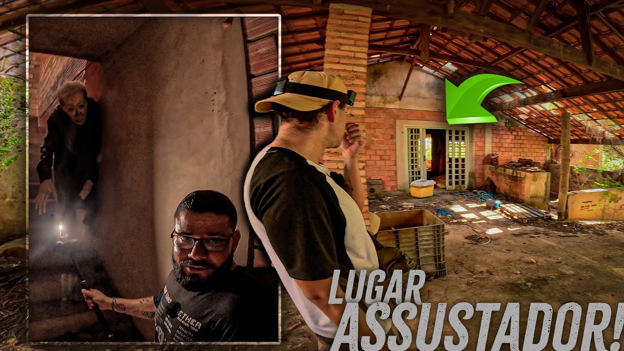 FICAMOS APREENSIVOS AO DESCOBRIR ESSE SINISTRO LOCAL ABANDONADO &mdash; PARECE ESCONDER ALGO RUIM !