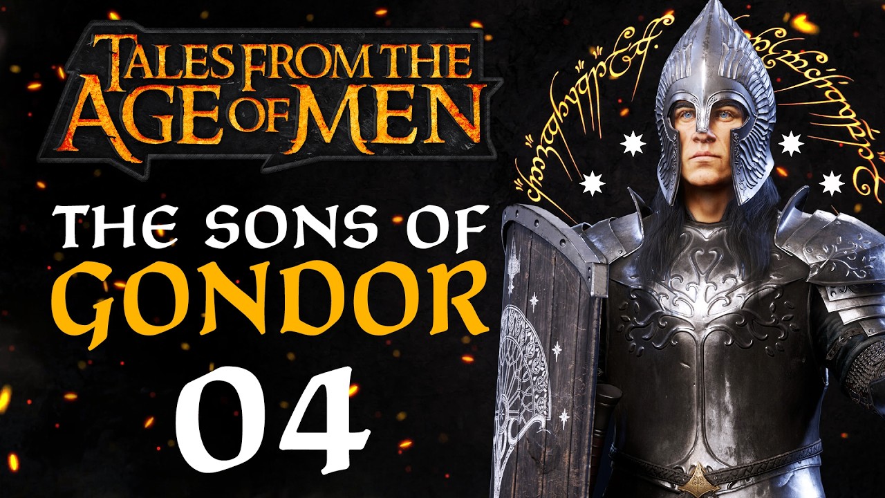 THE BATTLE FOR MINAS TIRITH! Mount & Blade II: Bannerlord - Tales From the Age of Men LOTR Mod #4