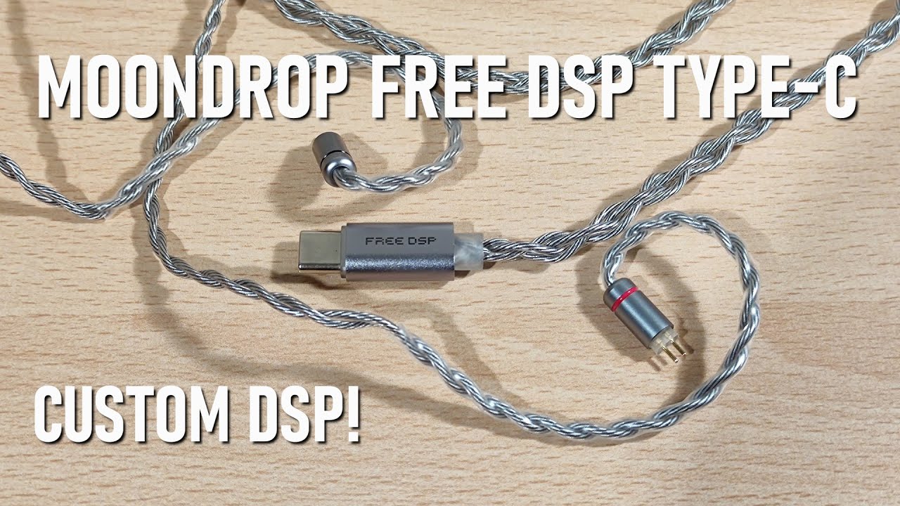 Обзор кабеля Moondrop Free DSP USB-C — ЦАП-донгл за 30 долларов США с настраиваемым DSP!