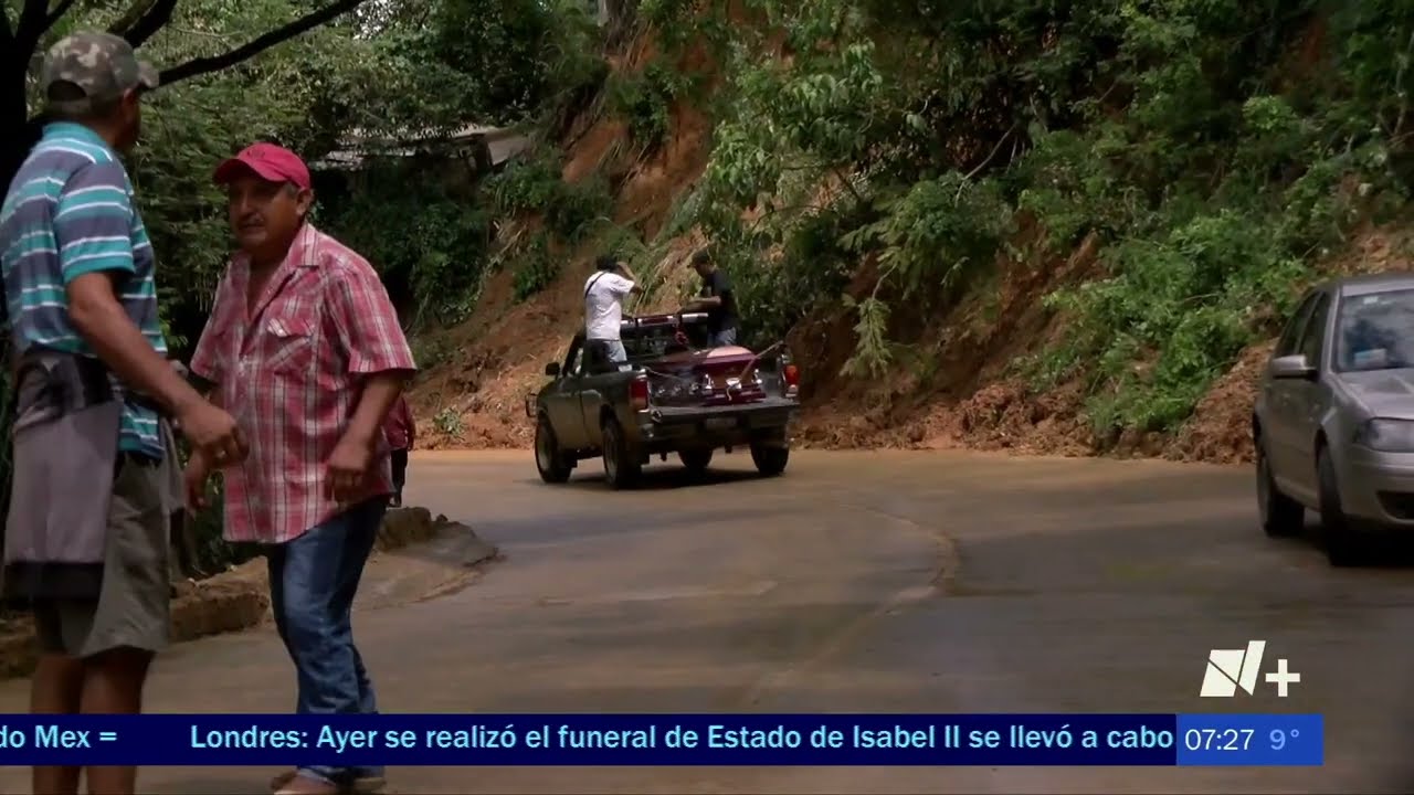 Deslaves y lluvias en Tlatlaya. (Gerardo Carmona)