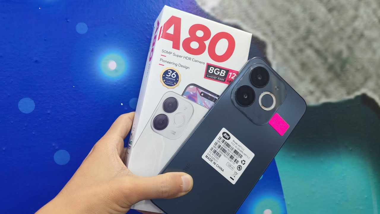 ✨ ITEL  A80 CARACTERÍSTICAS UNBOXING 