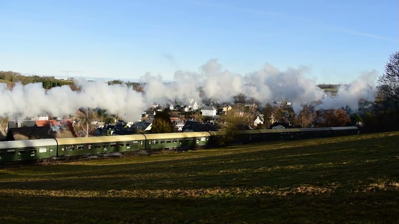 Sonderzüge zur Abschlussbergparade in Annaberg-Buchholz am 21.12.2025
