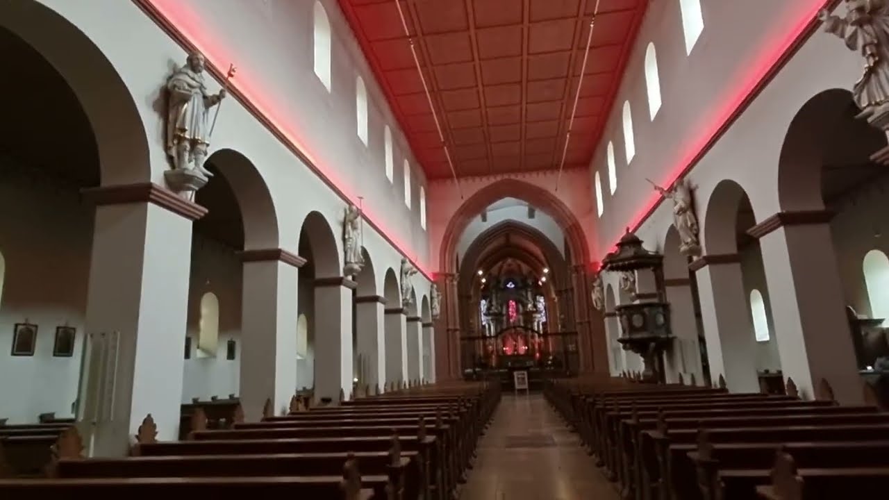 Basilika - St. Marcellinus und Petrus Kirche in Seligenstadt -Rundgang