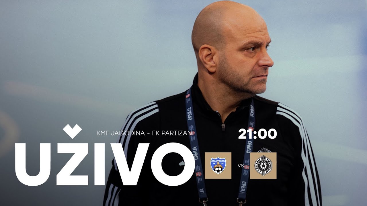 UŽIVO PRENOS: KMF Jagodina - Futsal klub Partizan