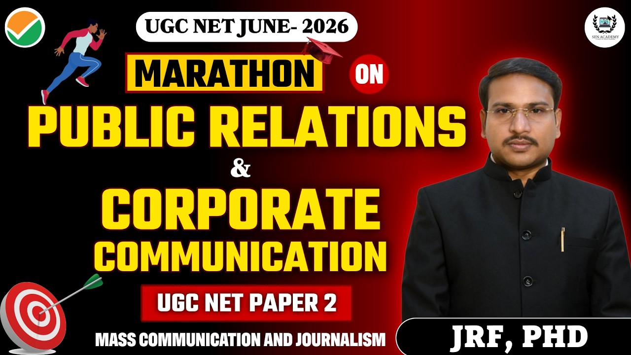 Complete Public Relations & Corporate Communication Marathon | UGC NET June 2026 Paper 2