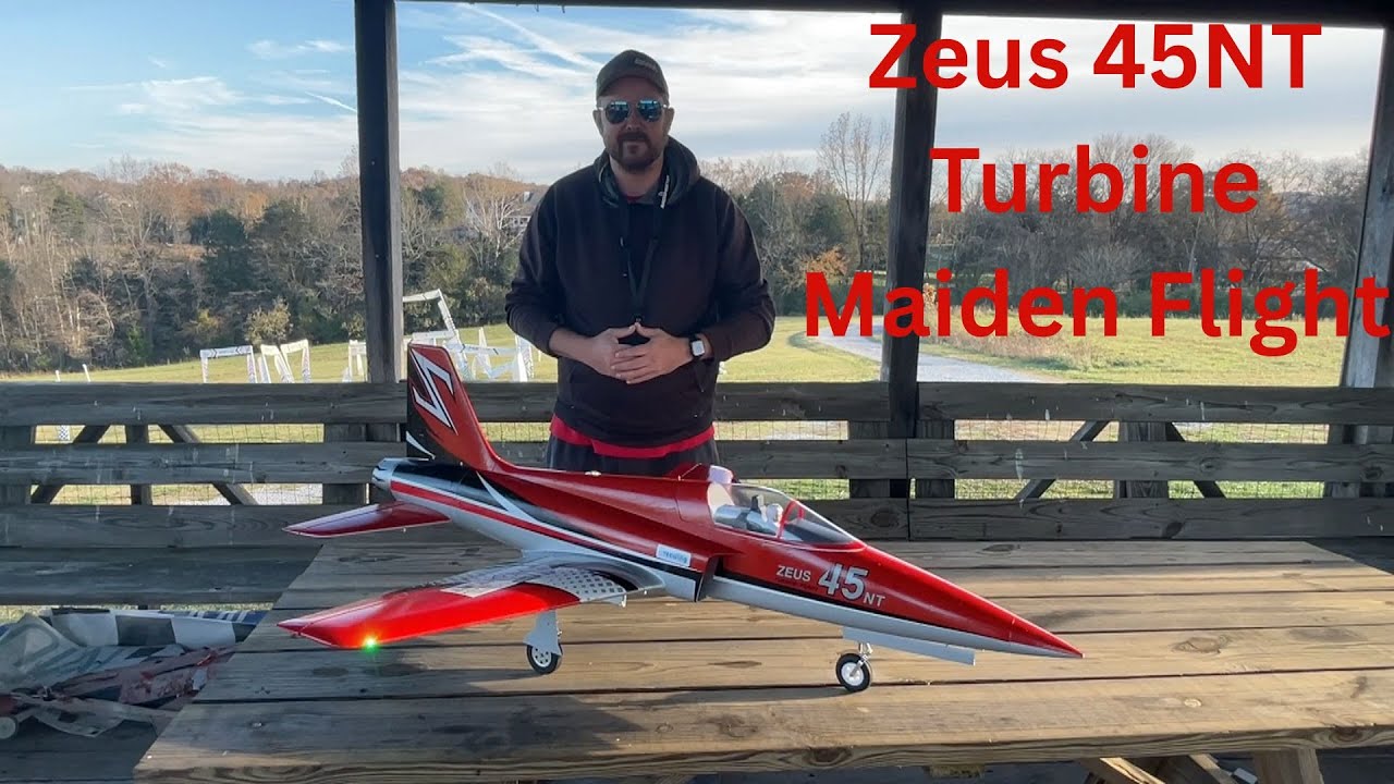 Freewing Zeus 45NT Turbine Ready ARF Plus: первый полет