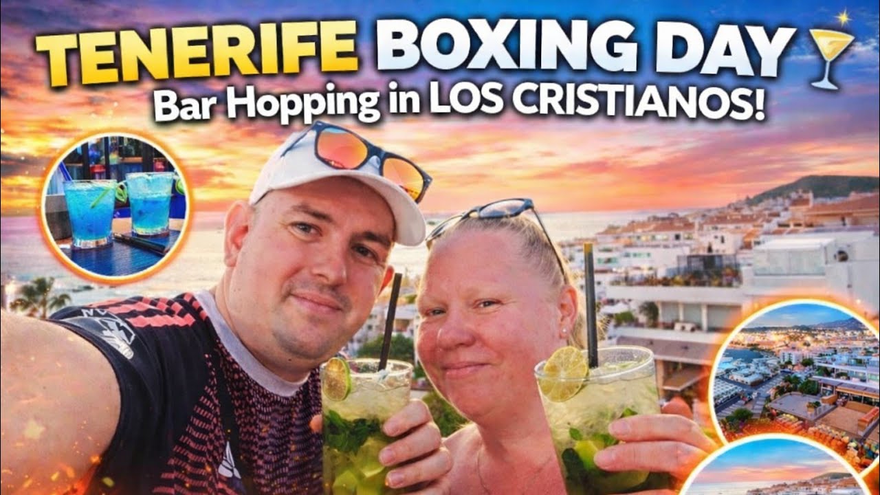 We Went Bar Hopping in Tenerife at Christmas… Here’s the Truth!!!