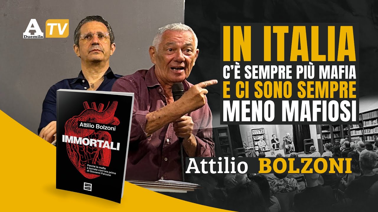 Attilio Bolzoni: “In Italia c’è sempre più mafia e ci sono sempre meno mafiosi”