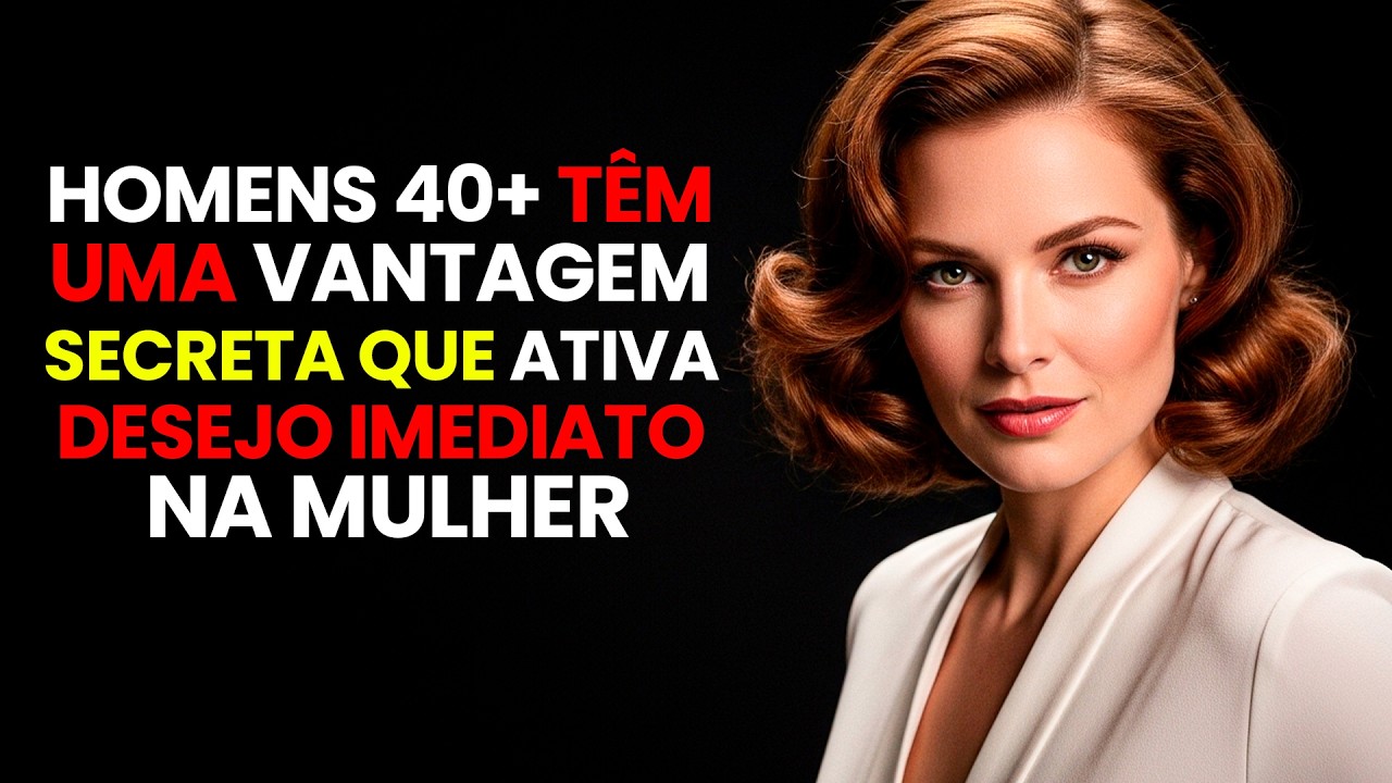 Homens 40+ Têm Uma Vantagem Secreta Que Ativa Desejo Imediato Na Mulher
