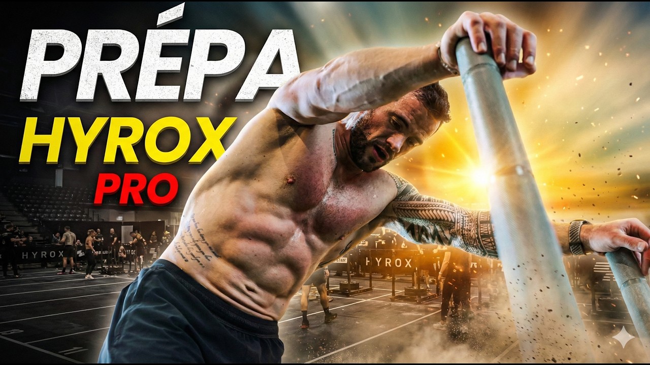 La pr&eacute;paration d'un HYROX Pro par un CrossFitter Pro...
