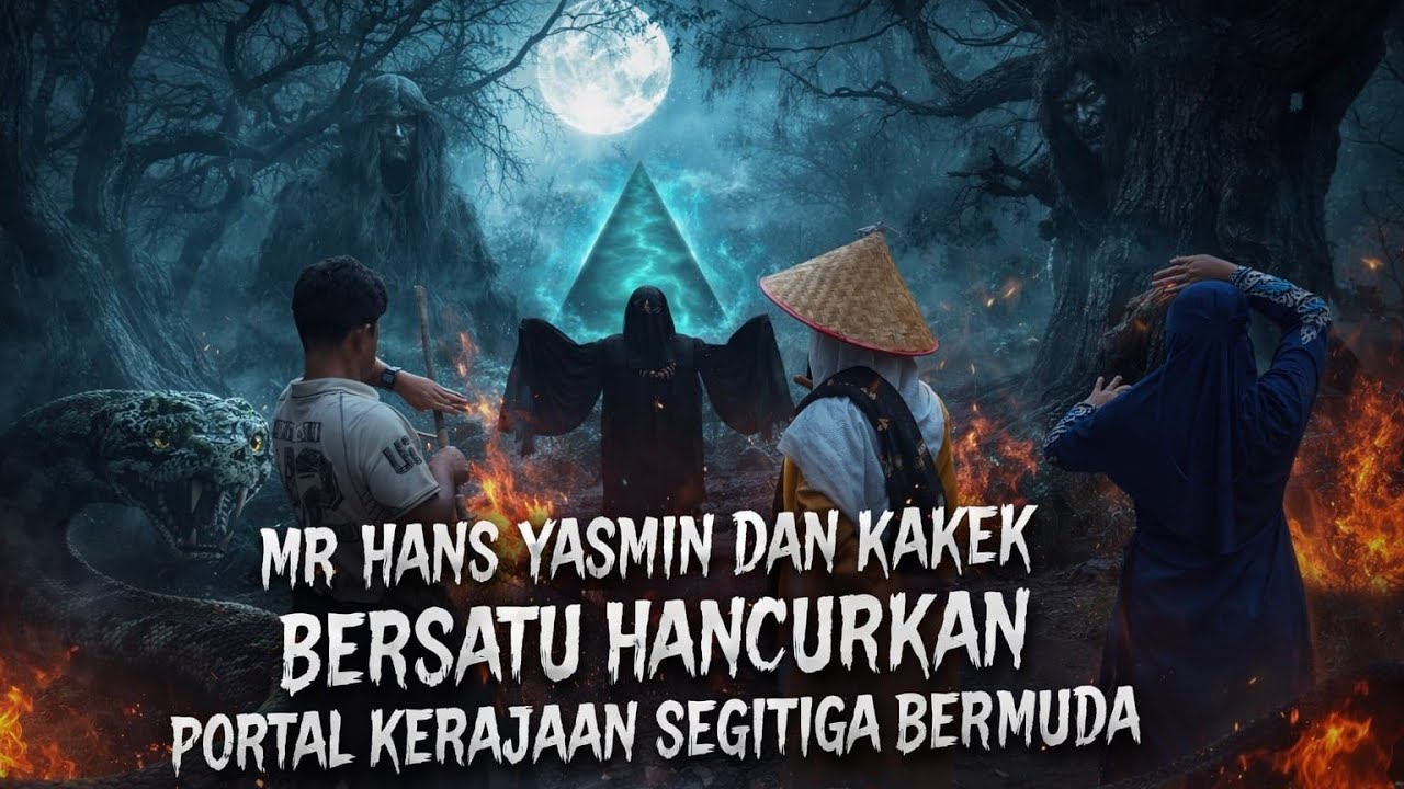 TUTUP PORTAL DIMENSI SUNGAI TEMPAT KELUAR IBLIS SEGITIGA BERMUDA!!