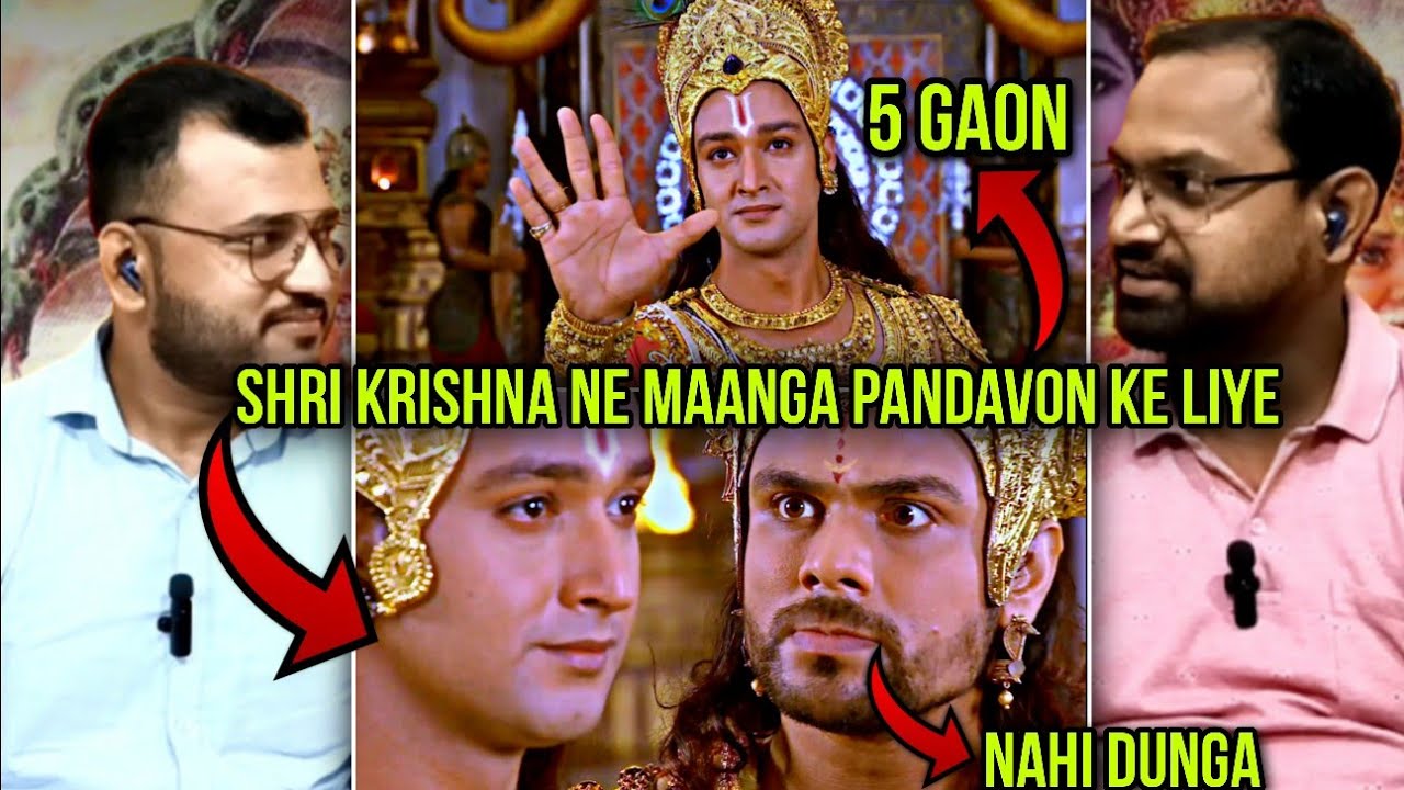 Mahabharat Episode 193 Part 1 | Reaction | Shri Krishna asked for 5 villages for the Pandavas.