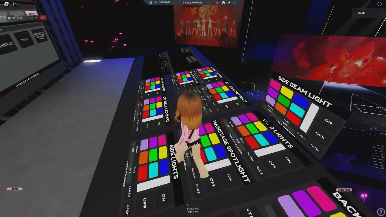 [[ROBLOX]] BORN PINK BLACKPINK DJ PRATICE ACT 1 FULL