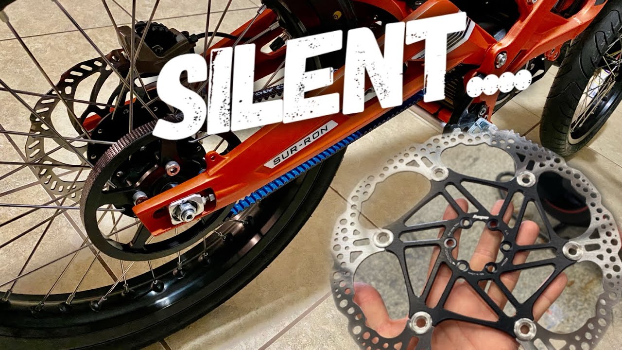 SUR RON BIG BRAKE and BELT UPGRADES