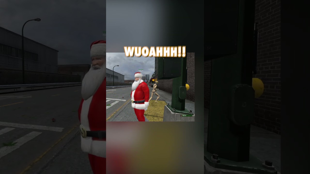 HILARIOUS Crash Test Dummy in GMod DarkRP