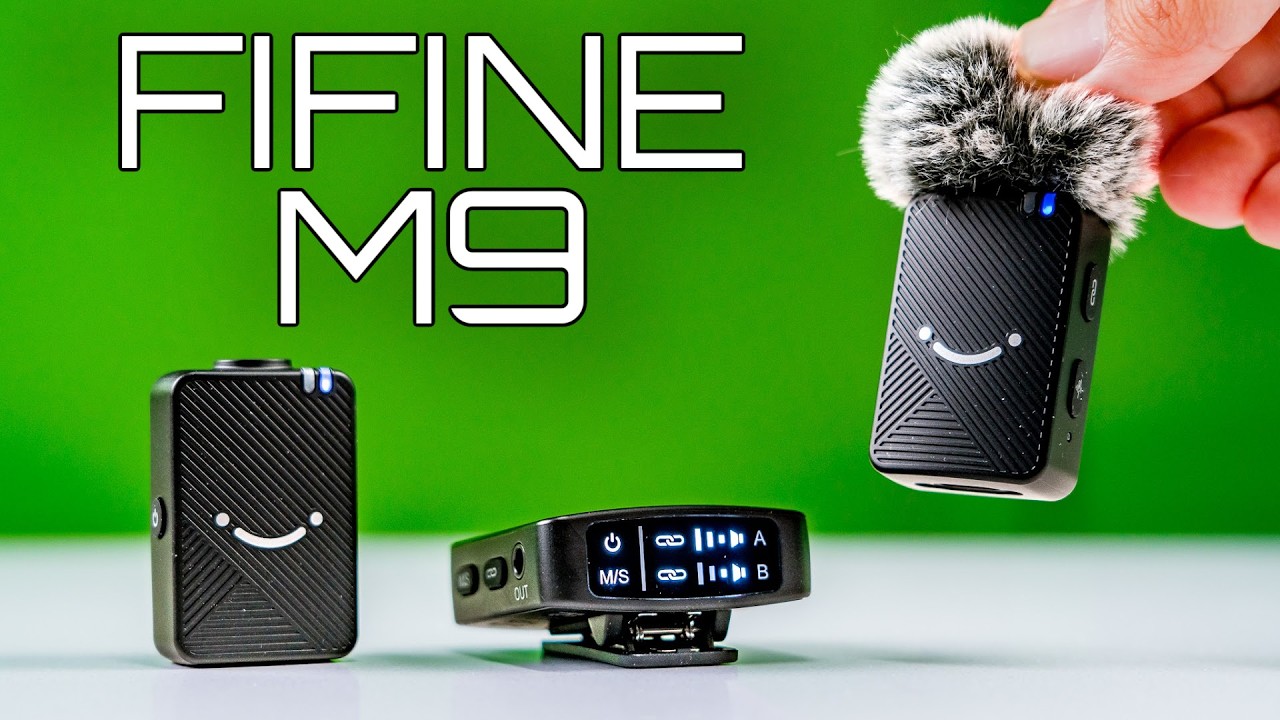 These Budget Wireless Mics are Fine // Fifine M9 Wireless Mic System