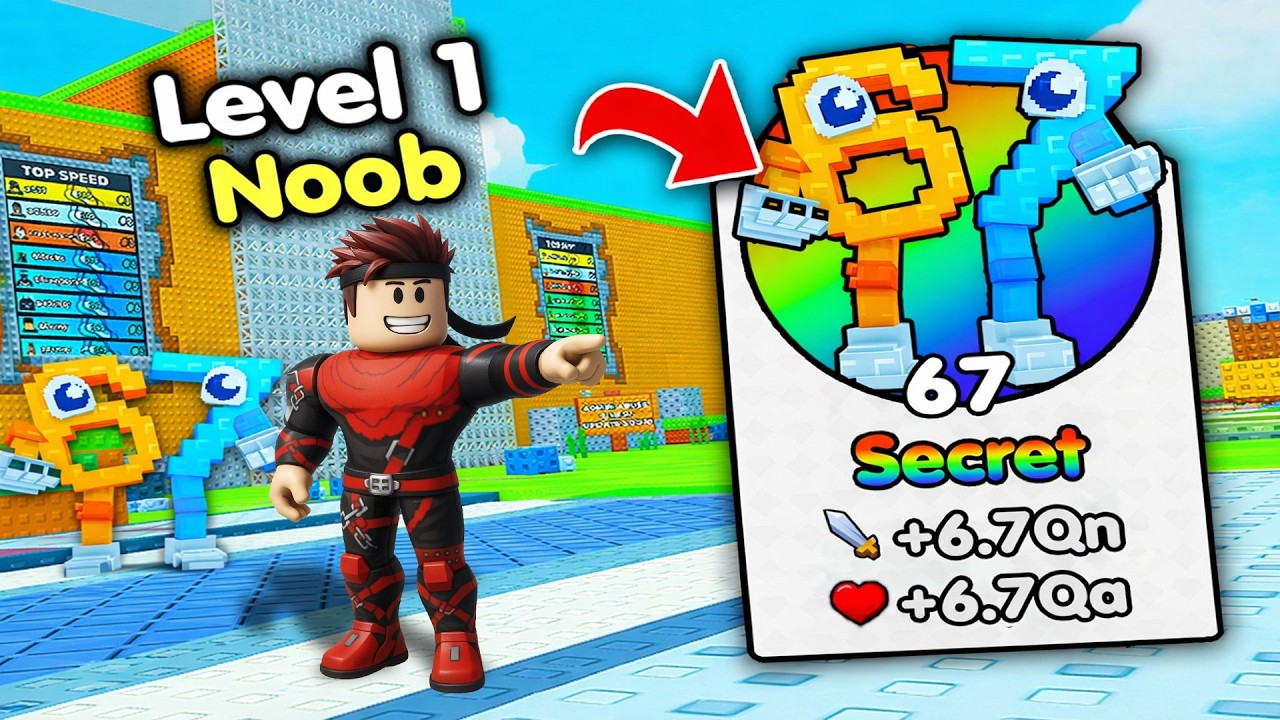 Стартую как НУБ и получил ТОП Брейнротов в Climb For Brainrots Roblox !
