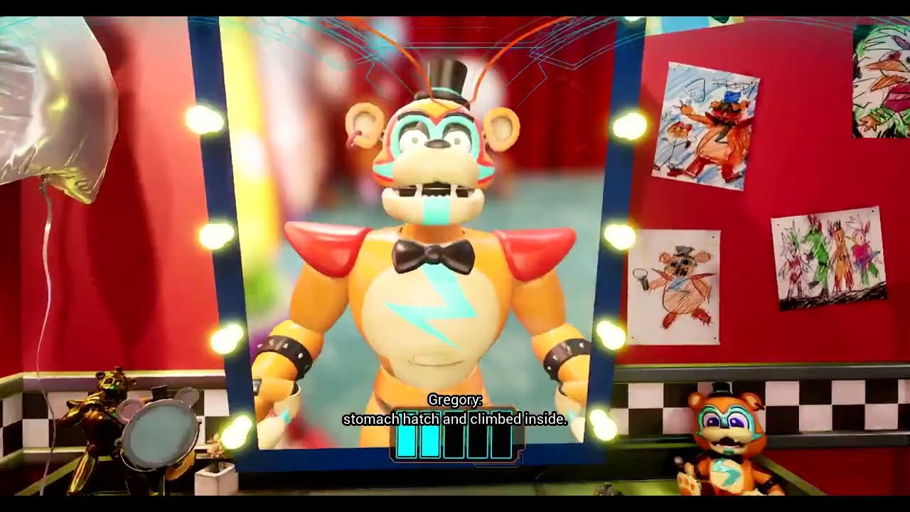 Fnaf security breach,I got stuck in the pizzaplex!