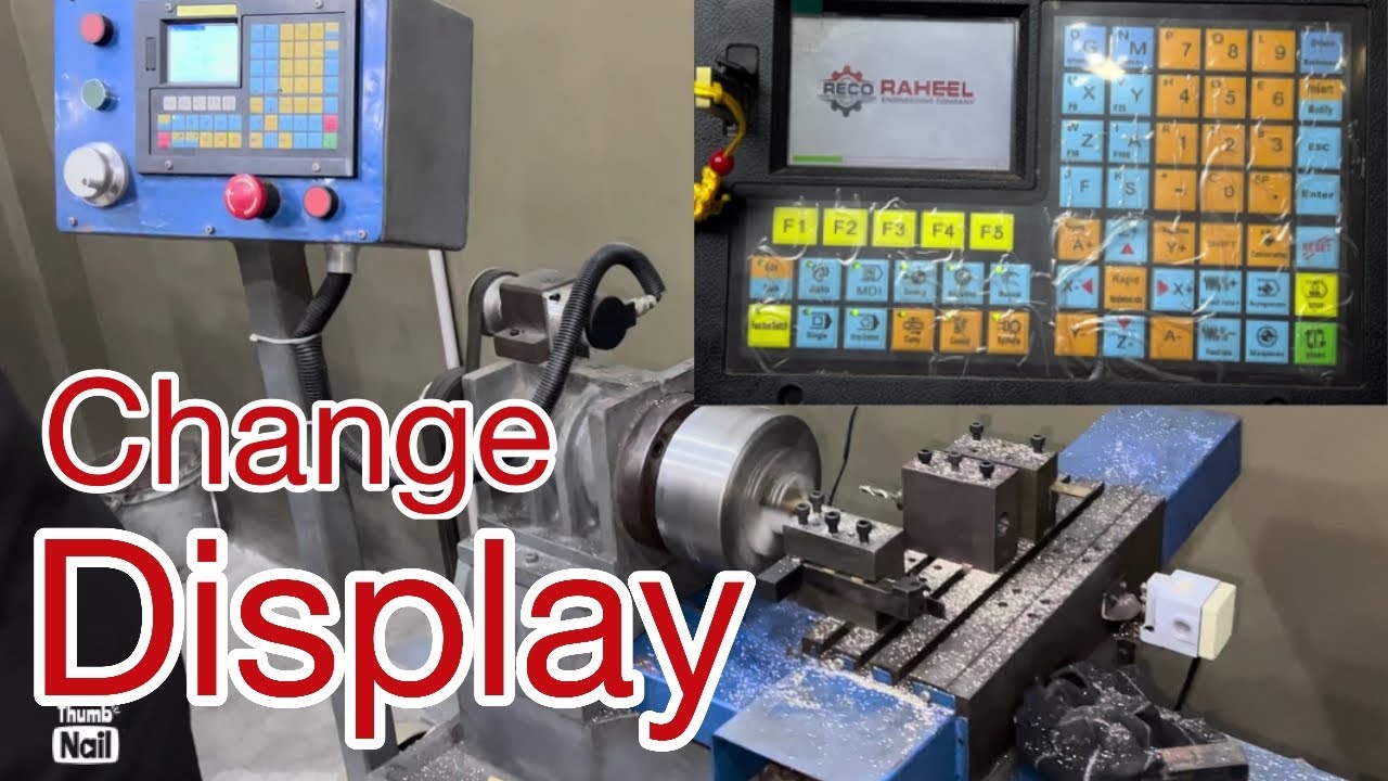 learn How to change boot screen / Display screen in cnc controller CW40 / CW20T