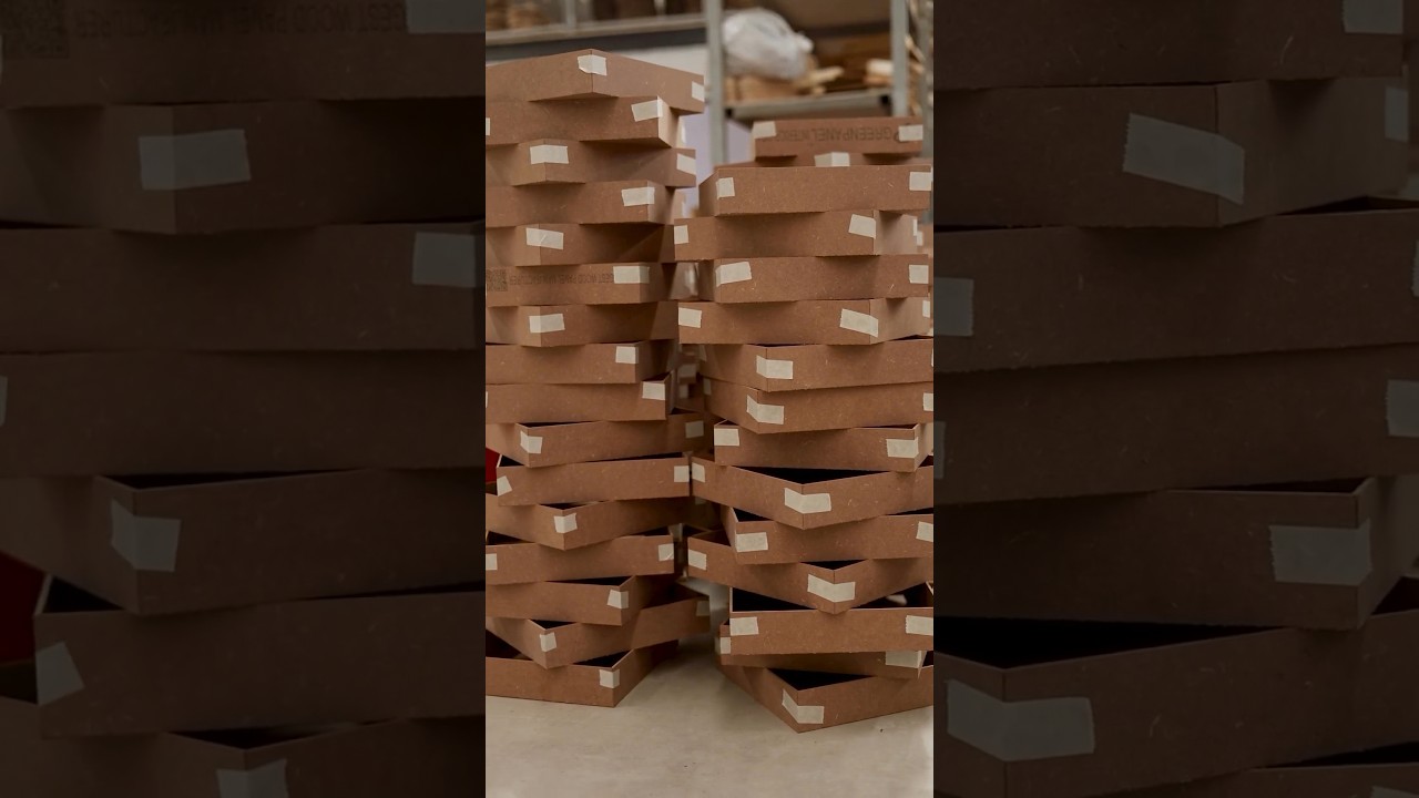 Diy MDF Box Making Process #shorts #shortvideo #mdf #shortsfeed