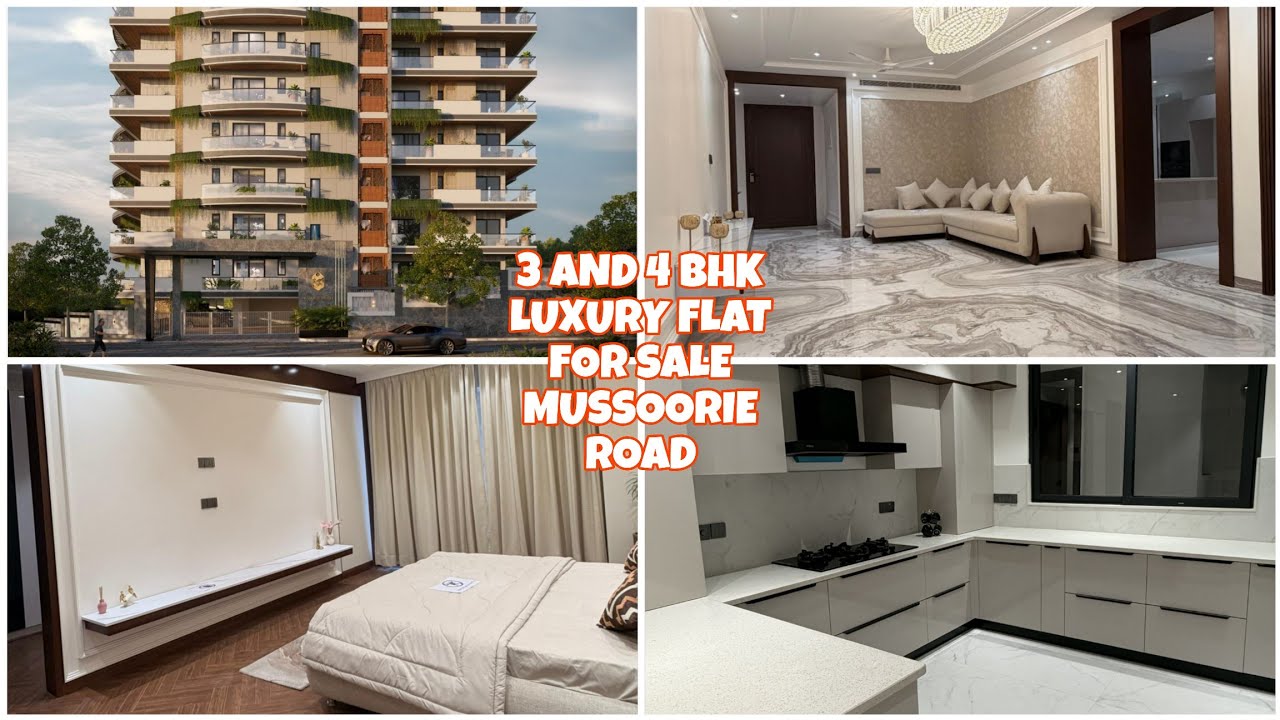 ULTRA LUXURY FLAT FOR SALE IN GATED SOCIETY (MUSSOORIE ROAD) PRE BOOKING AVAILABLE#dehradunproperty