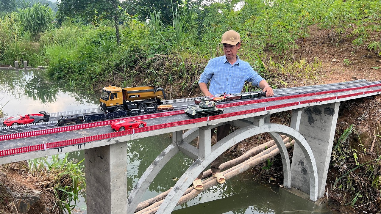 Discover the SECRET to Creating a Stunning 4K Railway and Highway Bridge Design