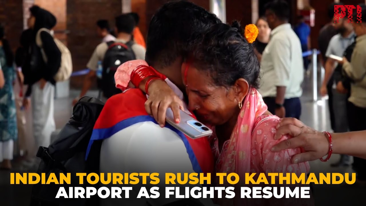Nepal: Indian tourists rush to Kathmandu's international airport as flight operations resume